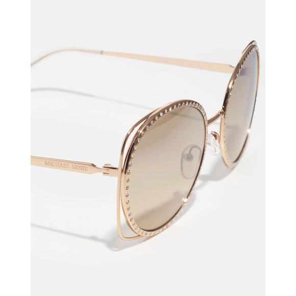 NWT MICHAEL KORS 0MK1118B 11088Z Rose Gold Sunglasses - Picture 5 of 5